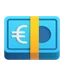Euro banknote icon